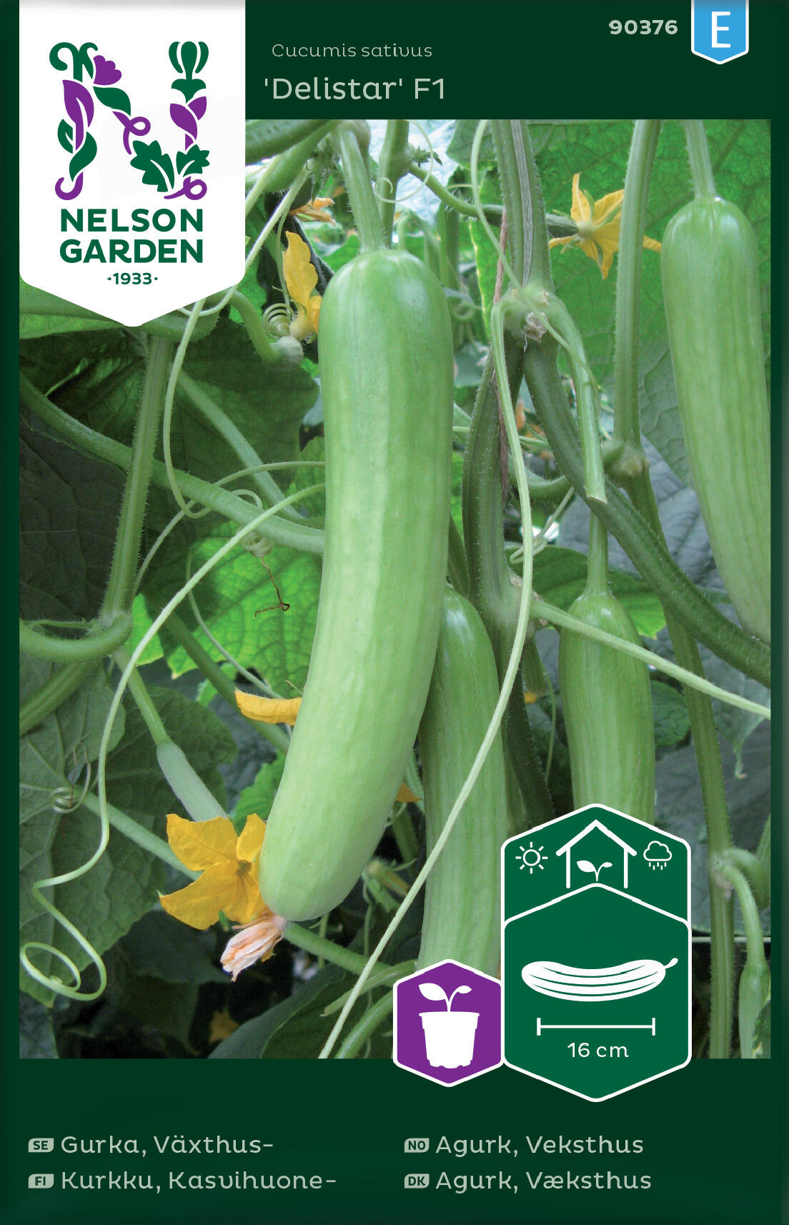 Slangeagurk 'Delistar' F1